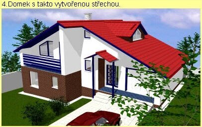 Střecha přes více budov Střecha přes více budov