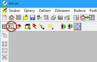 Obrázek 2: Půdorysné zobrazení barevné Obrázek 2: Půdorysné zobrazení barevné